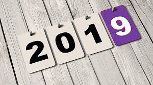2019 with purple and white 9