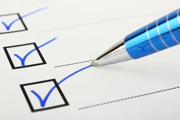 Checklist graphic