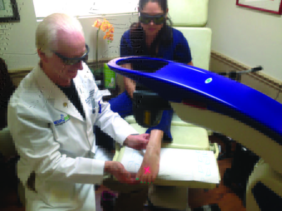 Unattended Robotic MLS Laser Therapy