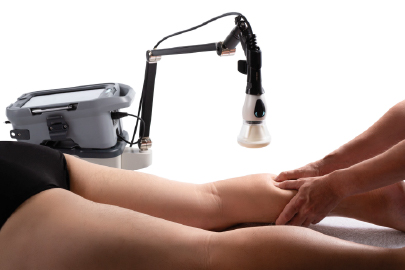 calf getting taken care of