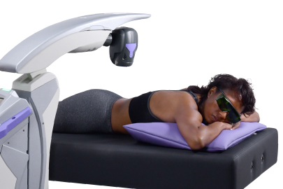 Patient getting scan