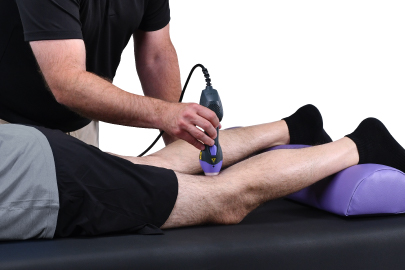 Leg getting treatment