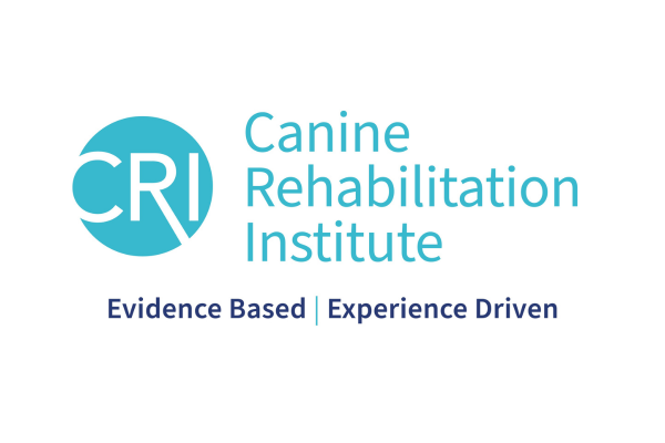 Canine Rehabilitation Institute Logo. Tag line: Evidence Based. Experience Drive.