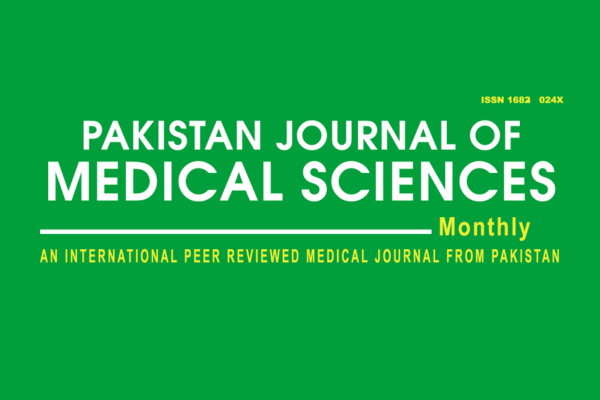 Pakistan Journal of Medical Sciences Logo